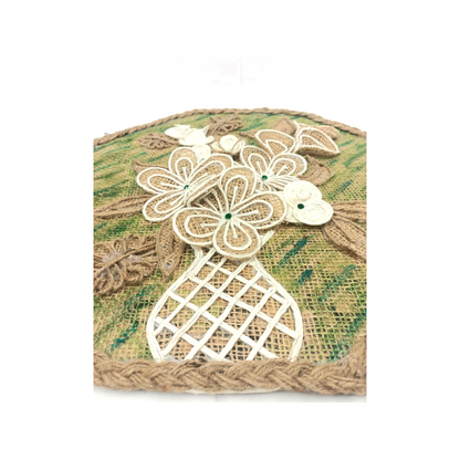 Jute Braided Octagonal Wall Piece (Pakistan)